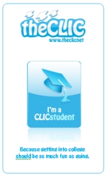clic_student_sticker Student CLIC college planning stickers